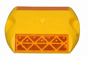 Yellow Plastic Road Stud